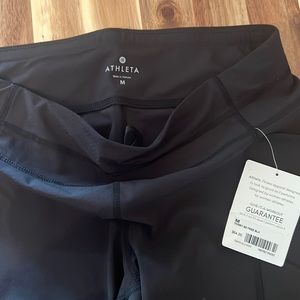 Athleta leggings.  Dobby Be Free Black